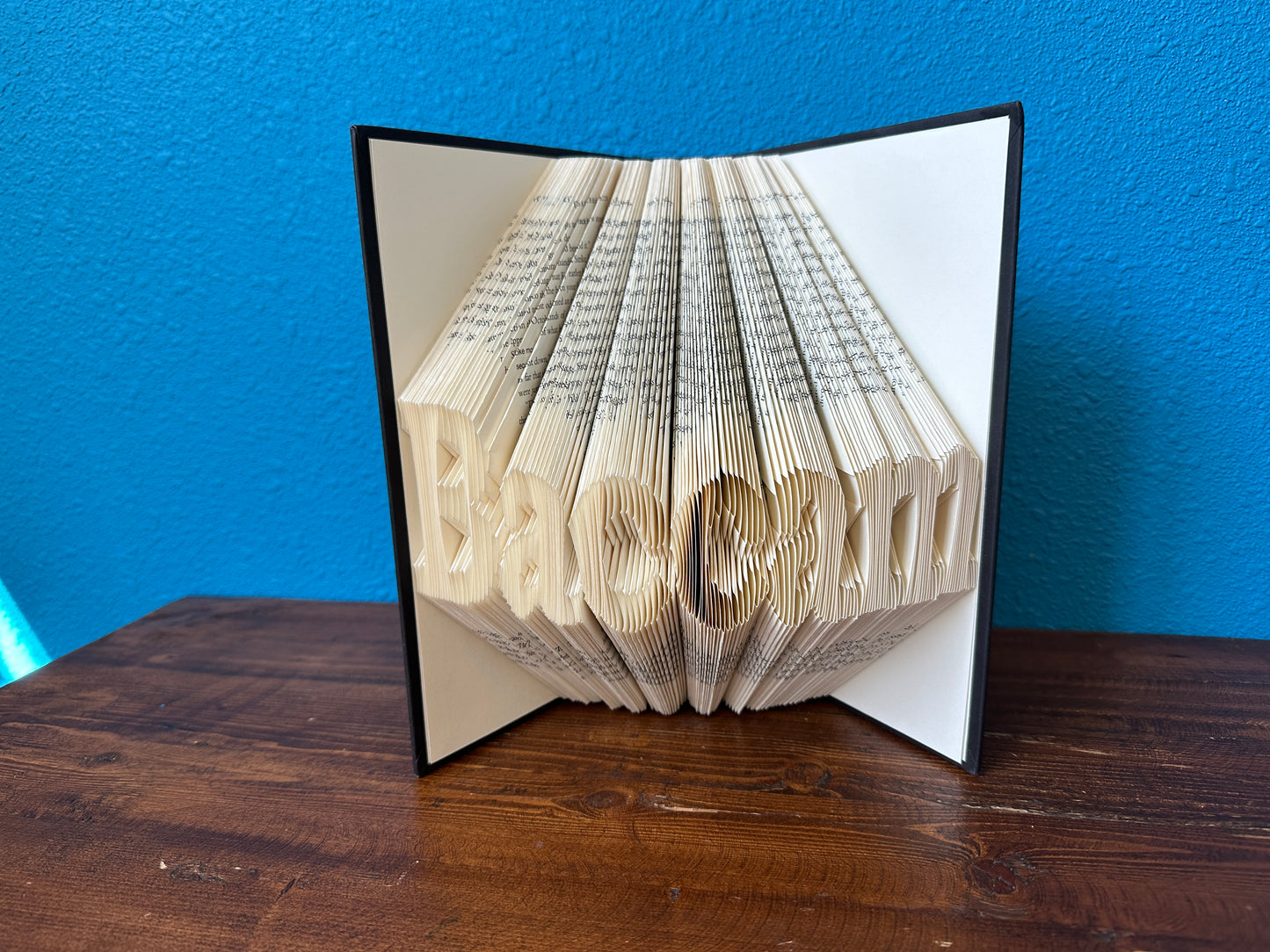 Personalized Name - Custom Folded Book