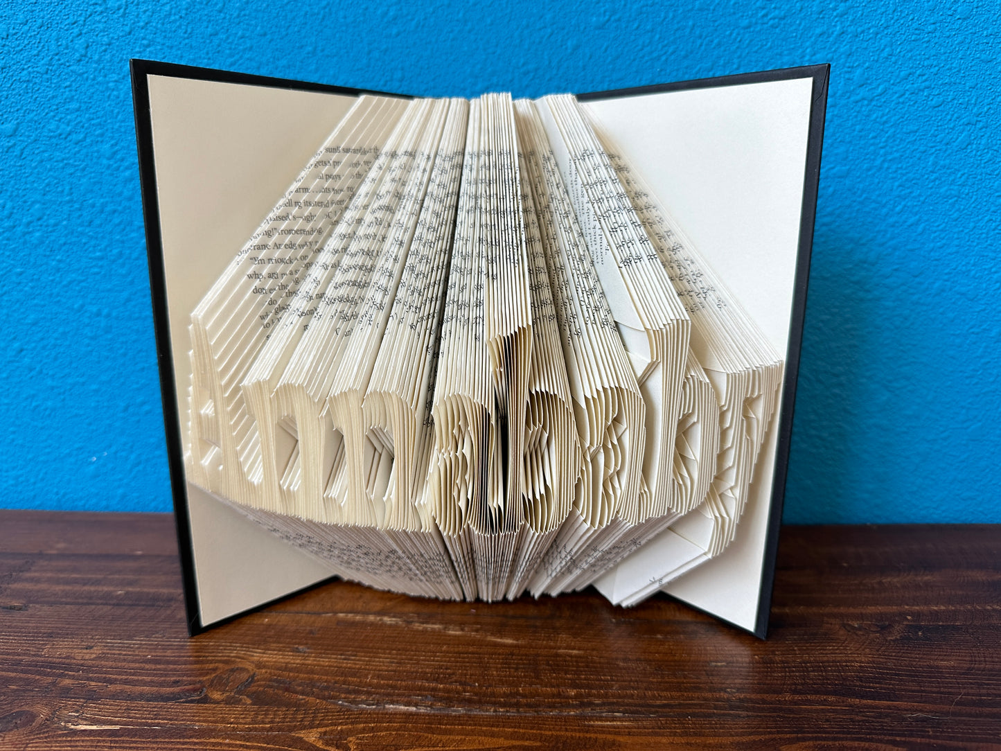 Personalized Name - Custom Folded Book