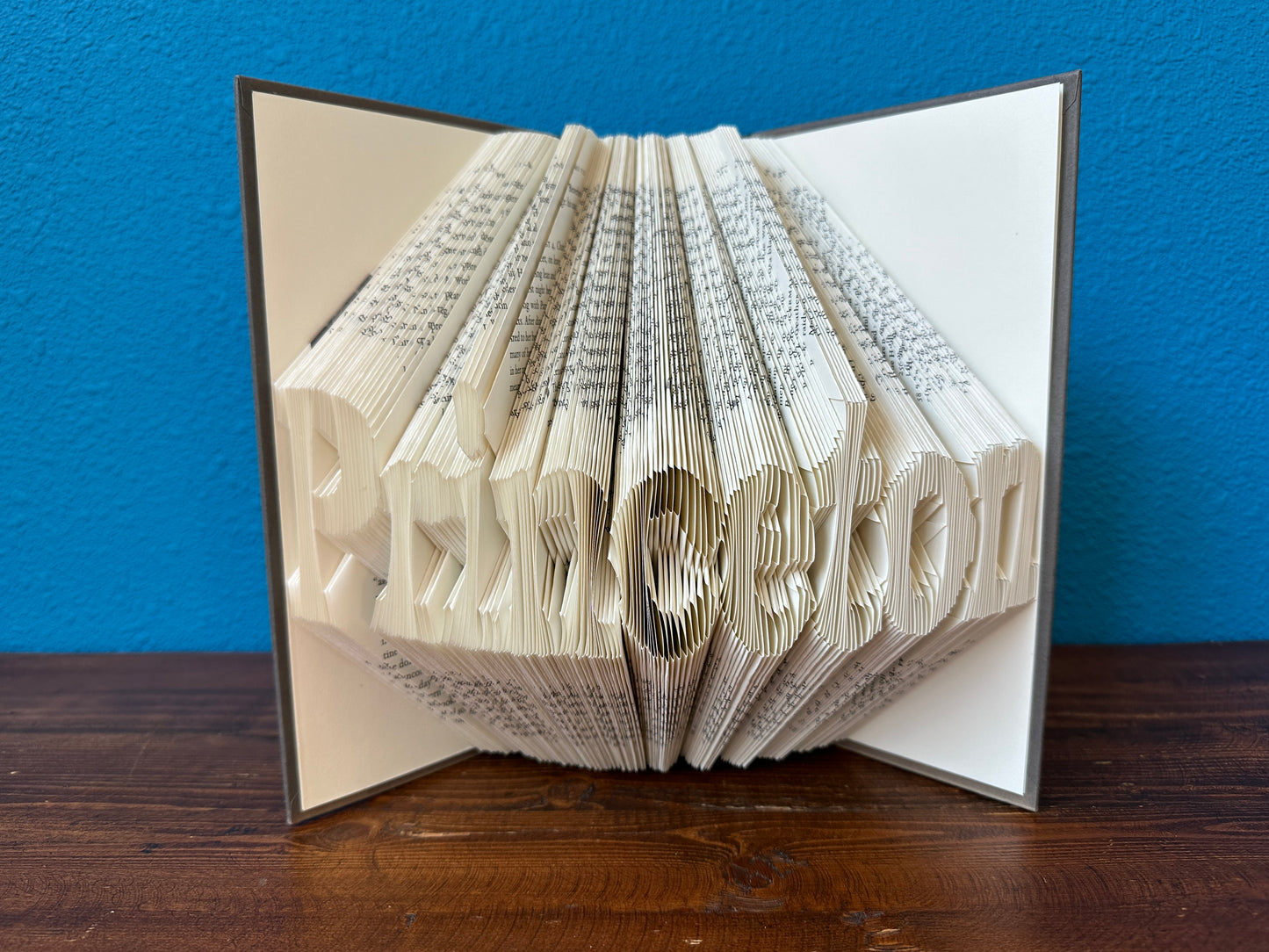 Personalized Name - Custom Folded Book