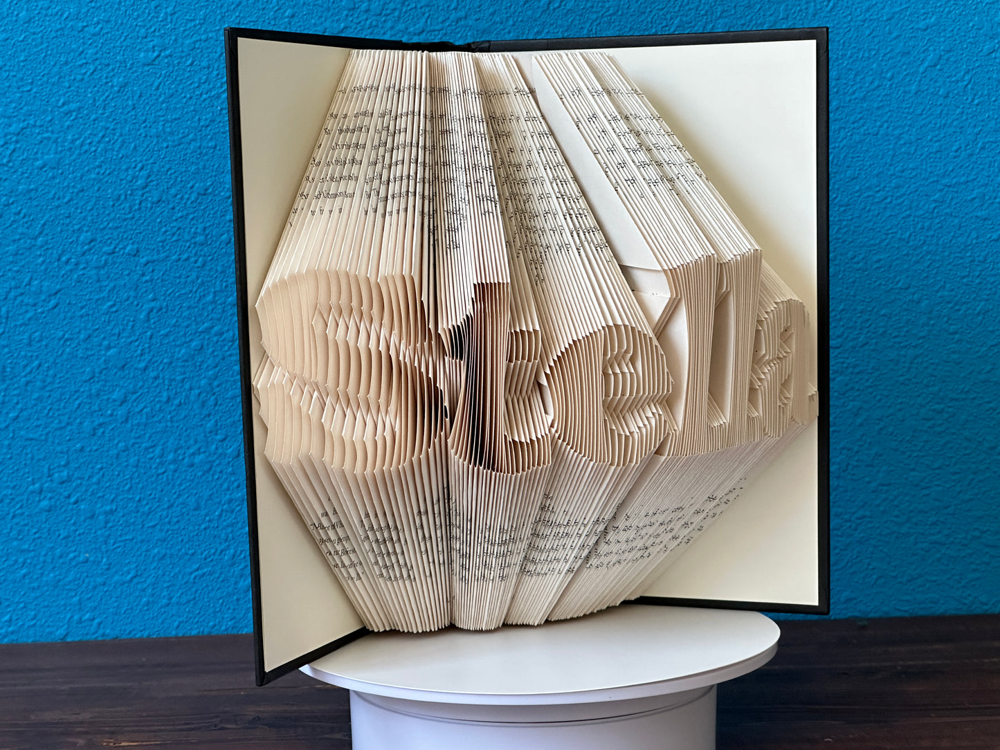 Personalized Name - Custom Folded Book