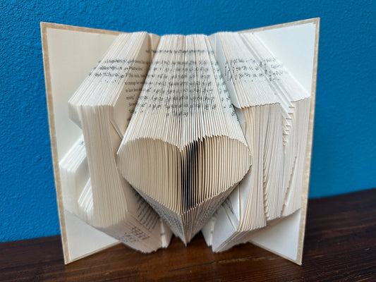 Personalized Couple's Initials - Custom Folded Book