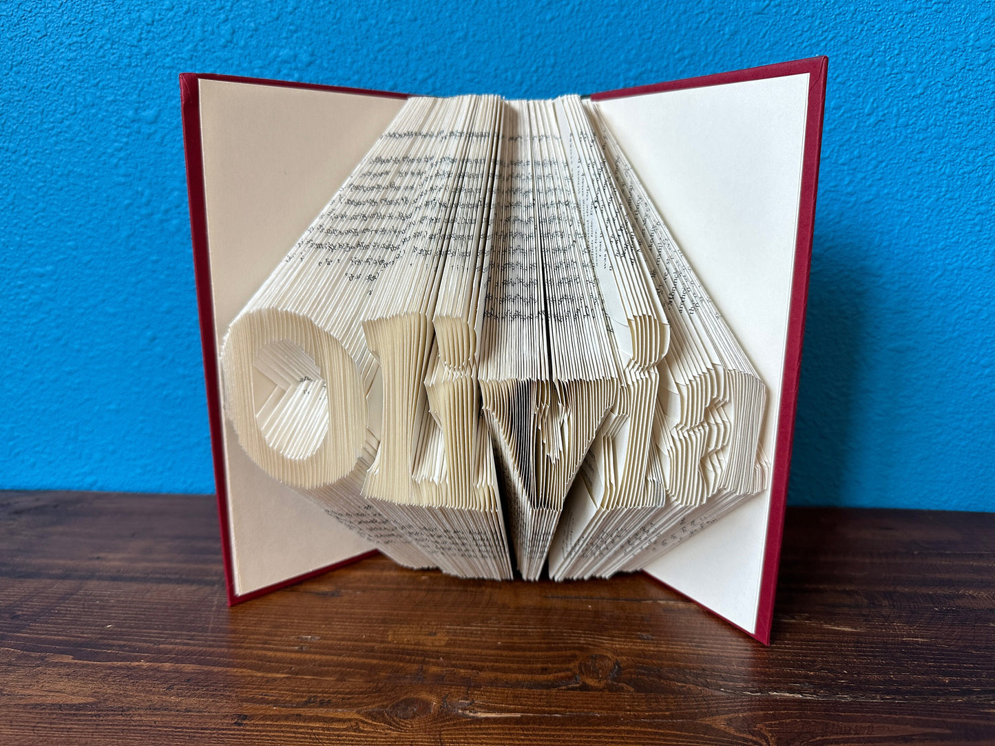 Personalized Name - Custom Folded Book